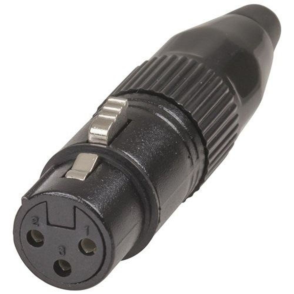 PS1015 - 3 Pin Line Female Cannon Type Connector