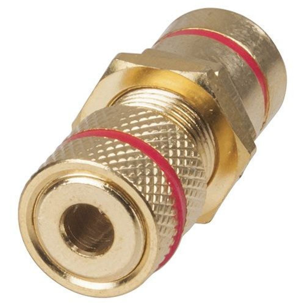 PS0492 - Gold Banana Socket / Binding Post