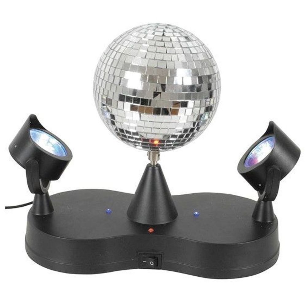SL2916 - Rotating Disco Ball with LED Spotlights