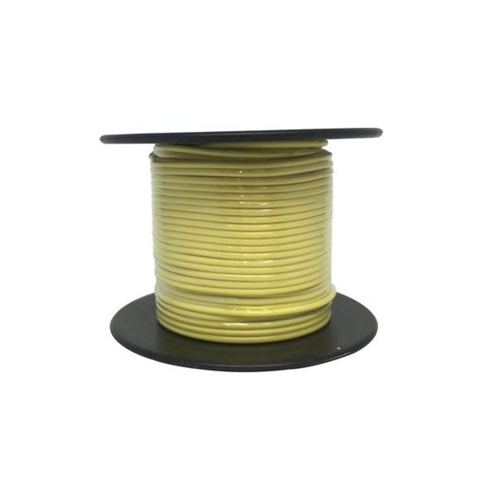 WH3004 - Yellow Light Duty Hook-up Wire - 25m