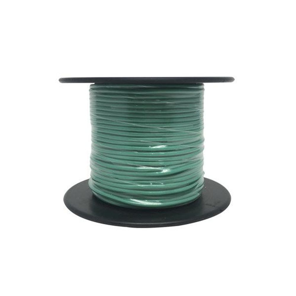WH3005 - Green Light Duty Hook-up Wire - 25m