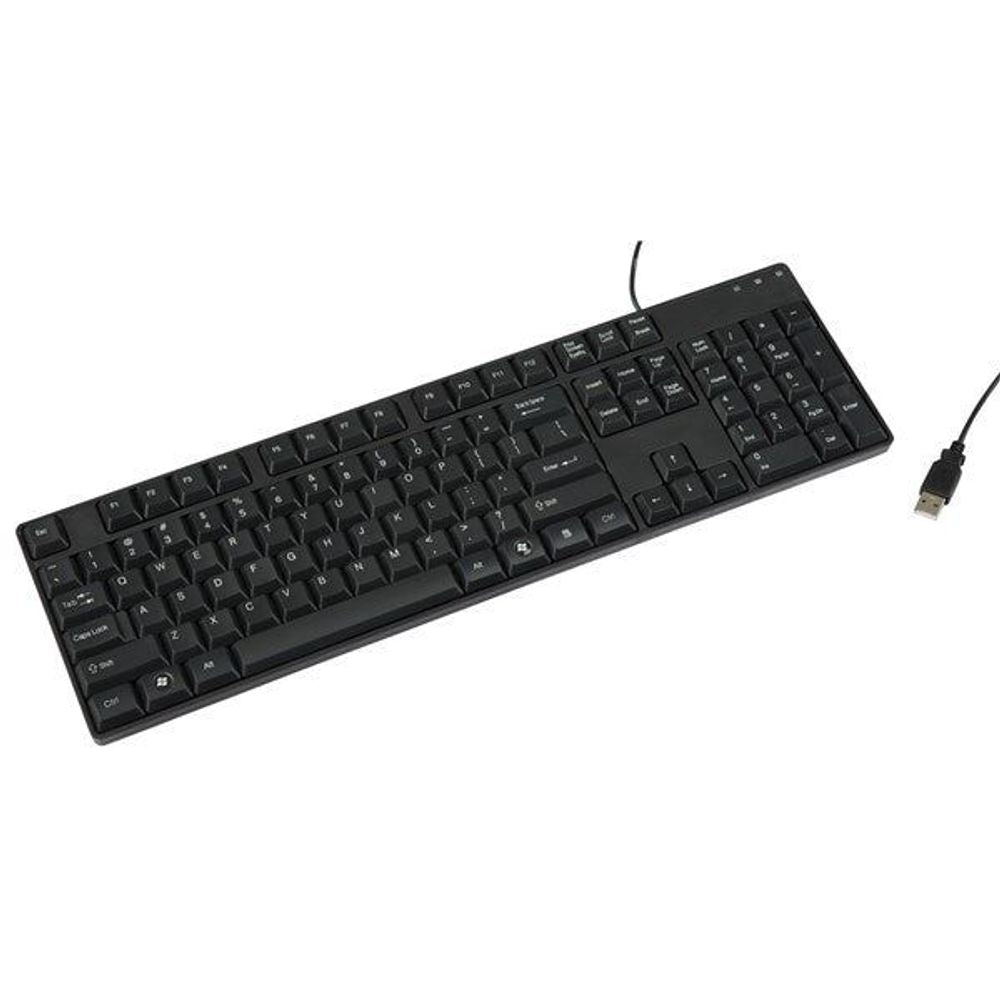 XC5146 - Black QWERTY USB Keyboard