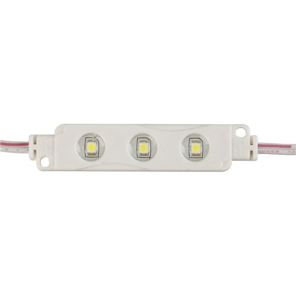 ZD0590 - IP65 LED Light Module String, 10x 3x3528-LEDs, Cool White