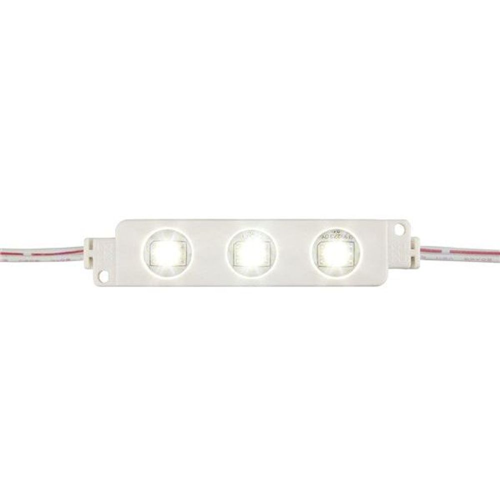 ZD0594 - IP65 LED Light Module String, 10x 3x5050-LEDs, Cool White