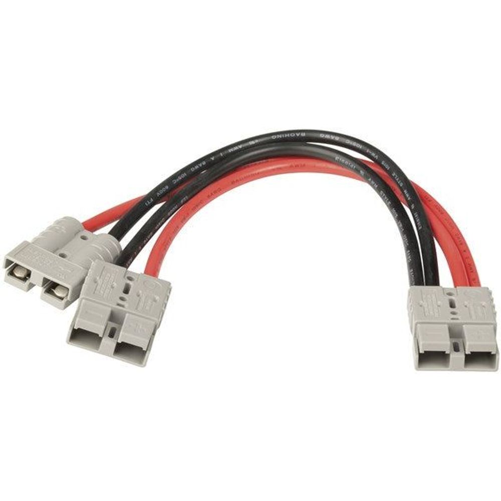 PT4442 - High Current Connector Piggyback Cable 50A 8G R&B