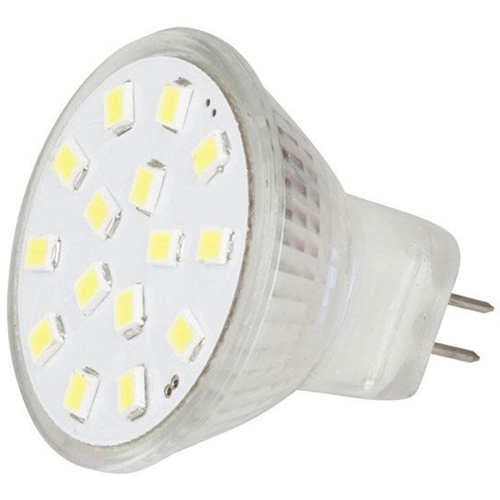 ZD0650 - MR11 LED Replacement Light 15x2835 LEDs 120º, 12VAC/DC, Cool White
