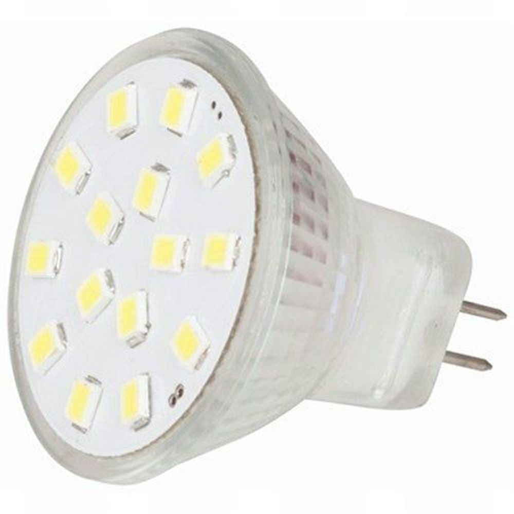 ZD0652 - MR11 LED Replacement Light, 15x2385 LEDs, 120º, 12VAC/DC, Warm White