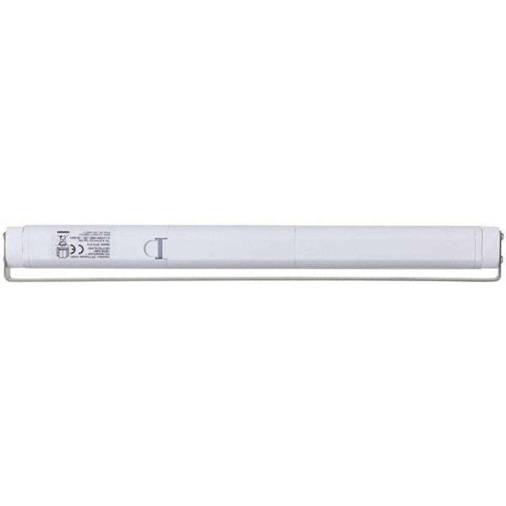 LED night light bar back view with product label and mounting slots
