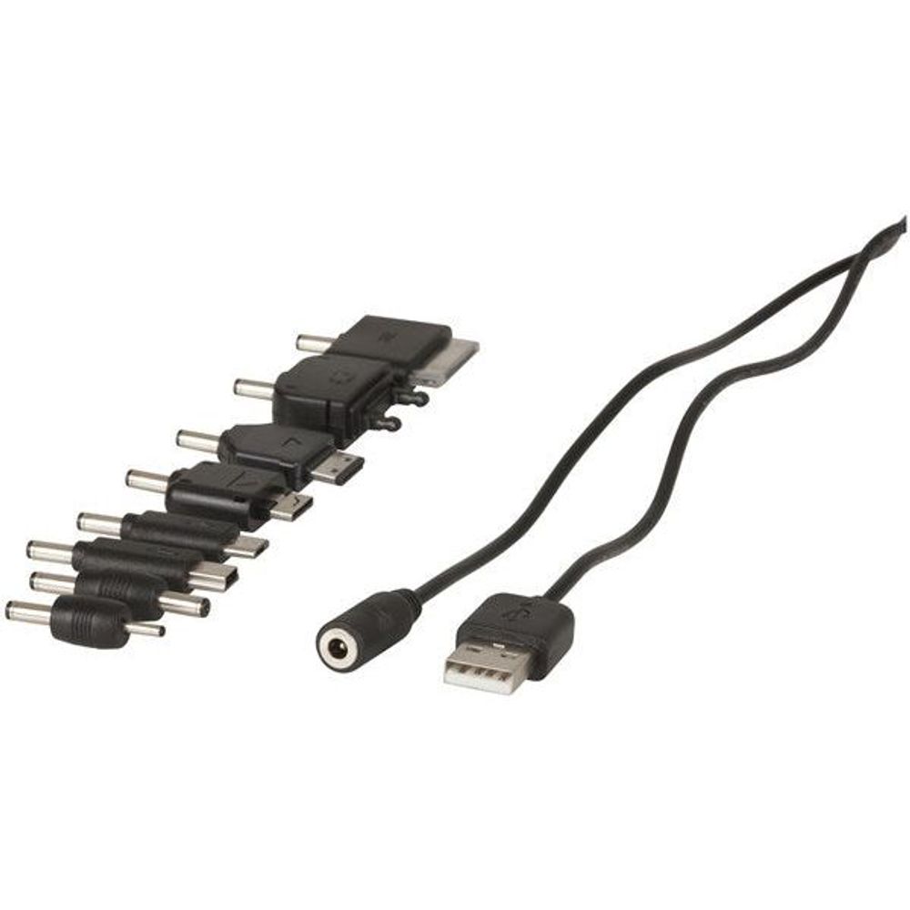 WC7751 - Universal USB Phone Cable with 8 Plugs