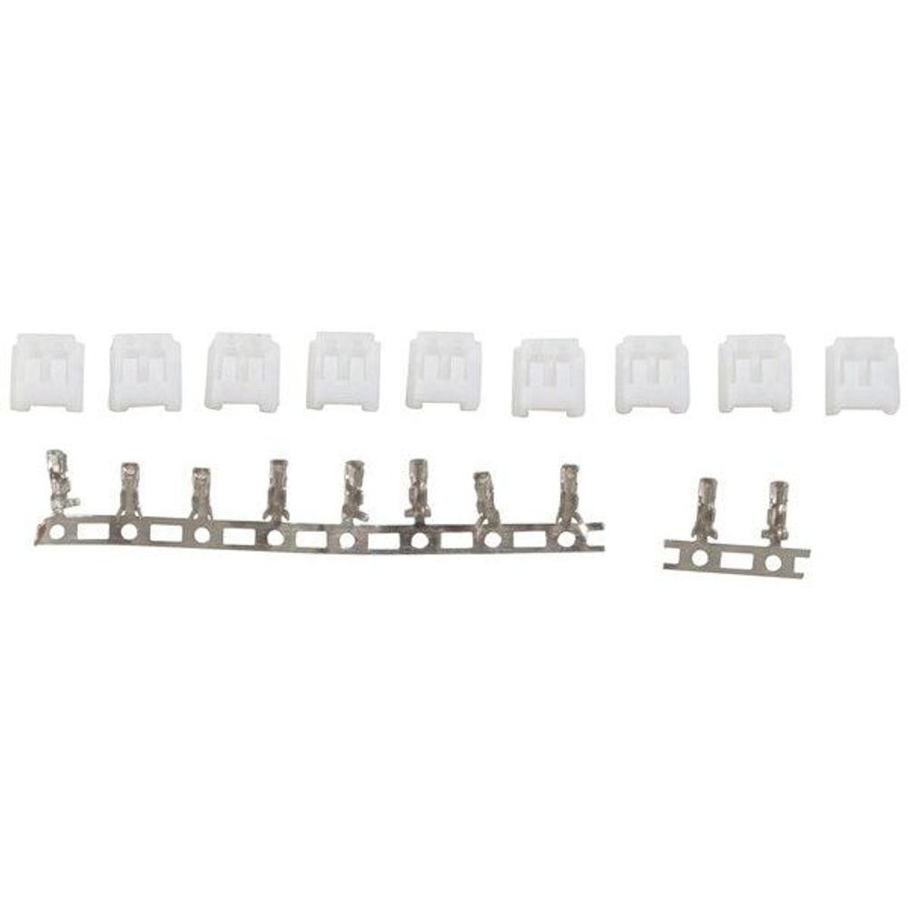 PT4453 - 0.1" (2.54mm) 2-Pin Crimp Connector - 10-Pack