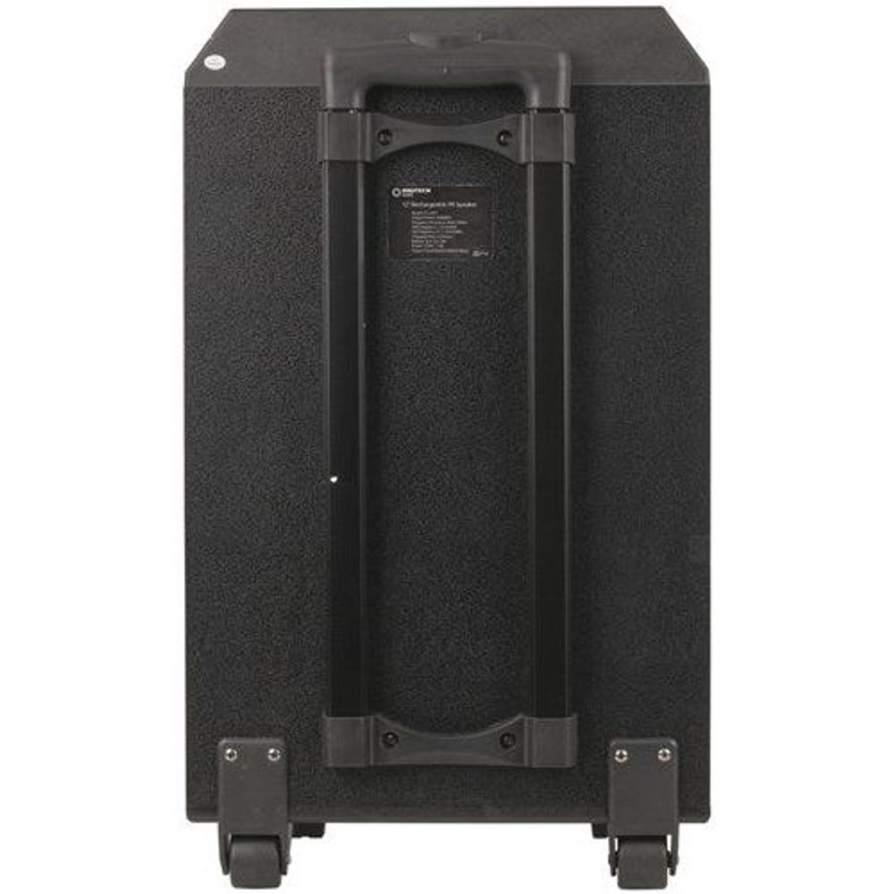 CS2497 - 12 Inch Rechargeable PA Speaker with Wireless Microphone