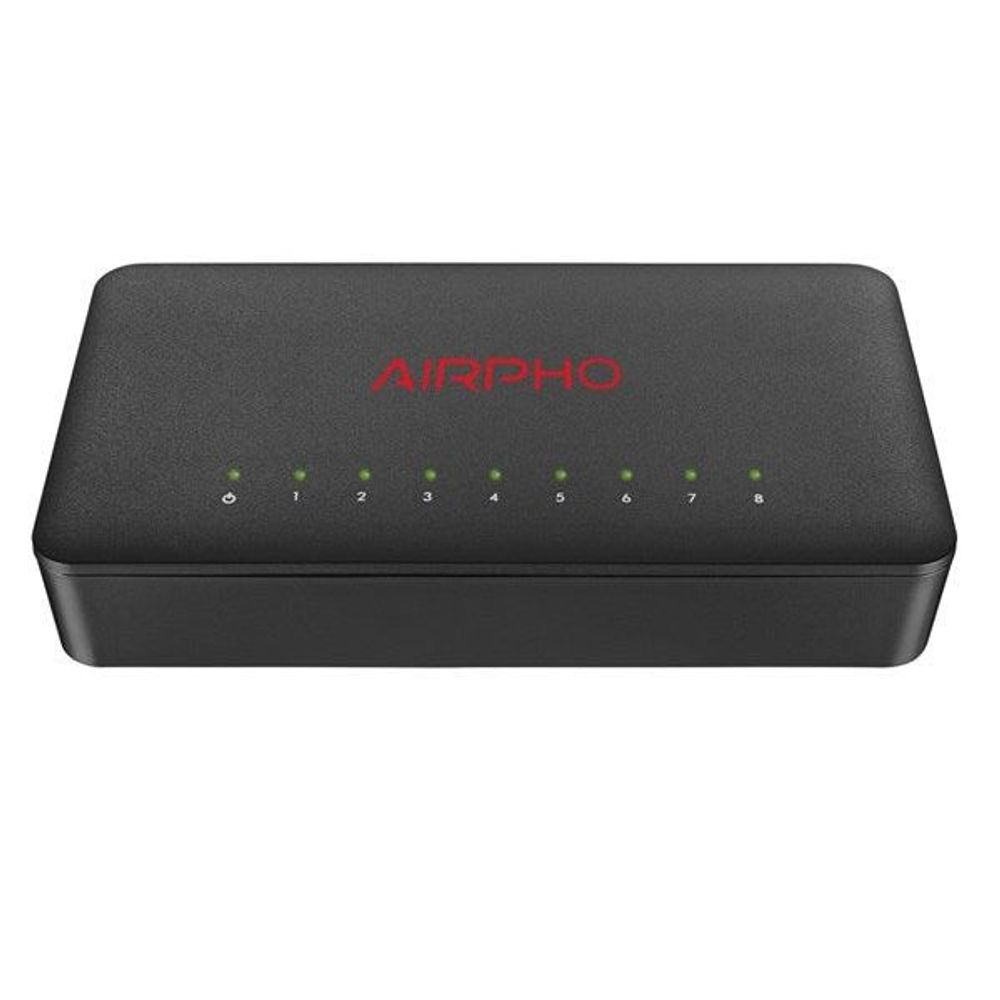 YN8388 - AIRPHO 8 Port 10/100Mbps Ethernet Switch