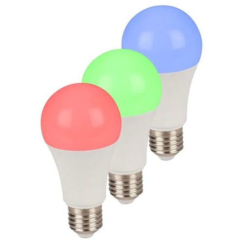 SL2256 - Smart Wi-Fi LED Bulb with Colour Change with Edison Light Fitting Pack of 3