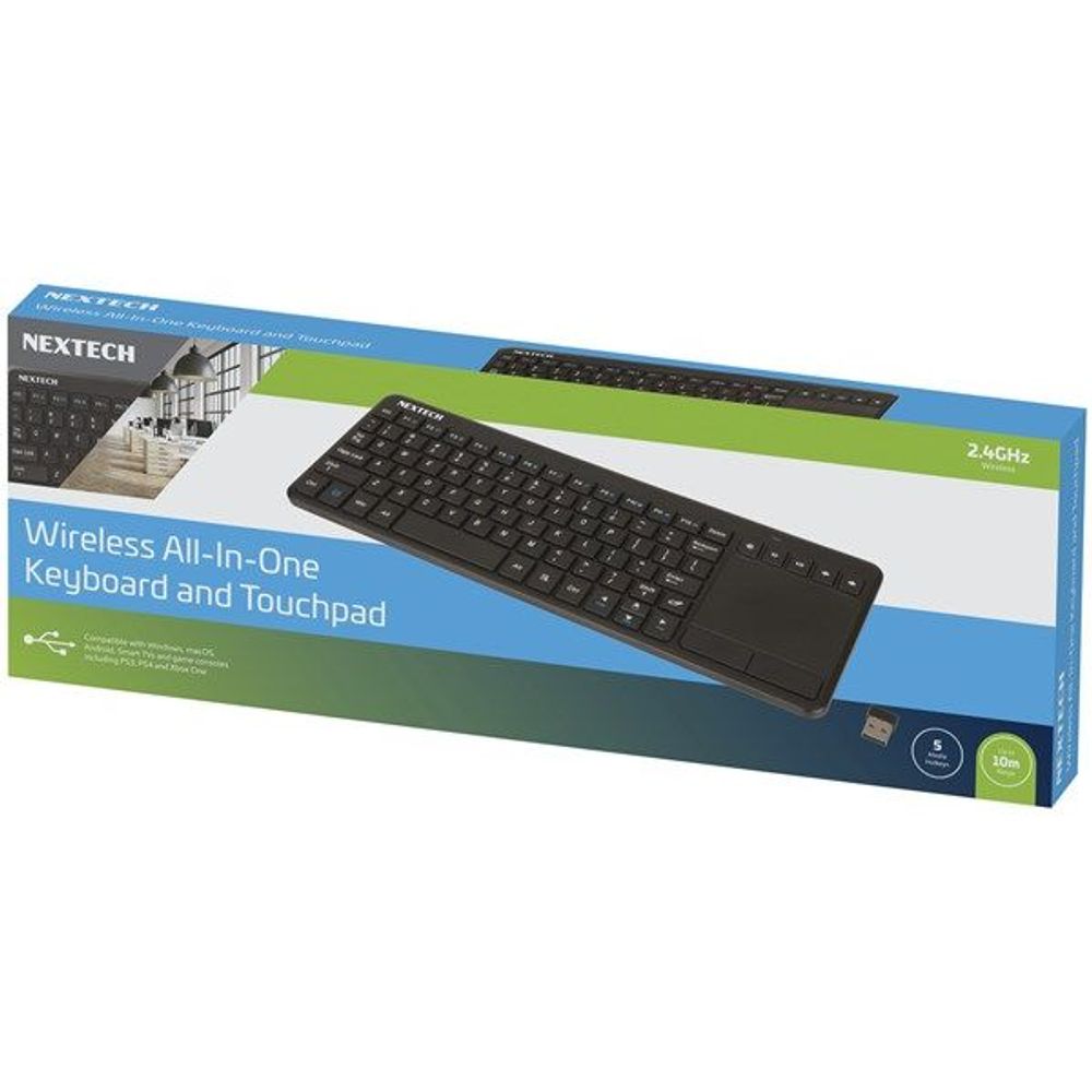 XC5137 - Wireless All-in-One Keyboard and Touchpad