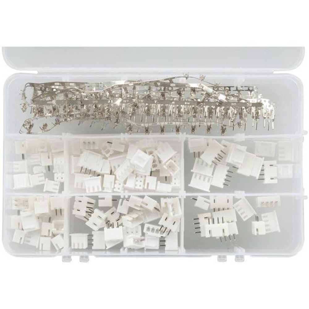 PT4457 - Connectors Kit with Popular JST XHP and PH2 Headers - 120 connector pack