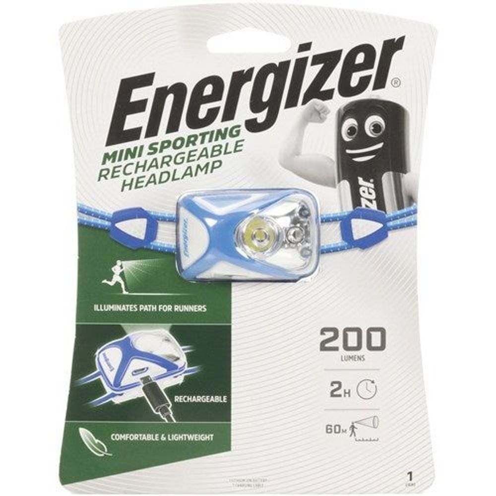 ST3222 - Energizer Rechargeable LED Sports Head Torch