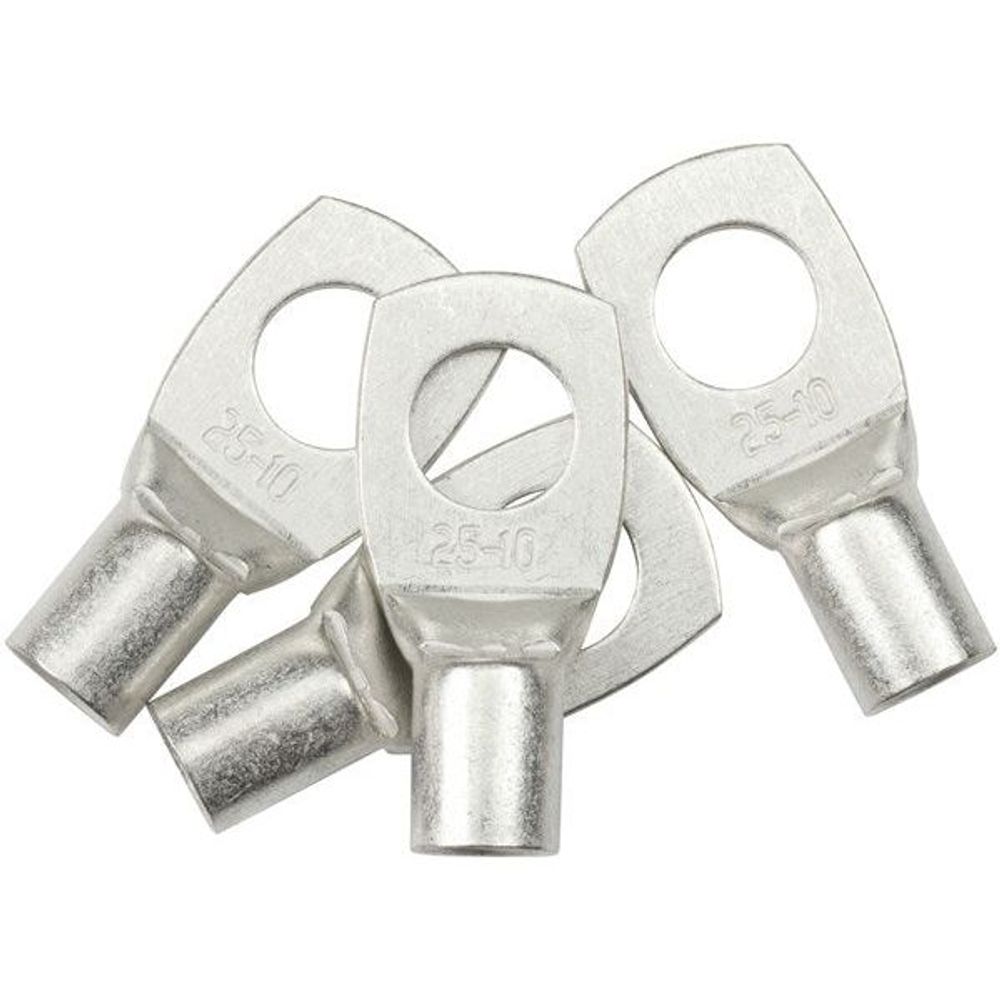 PT4941 - 10mm Non-Insulated Eye Terminal 25mm2 Pack of 4