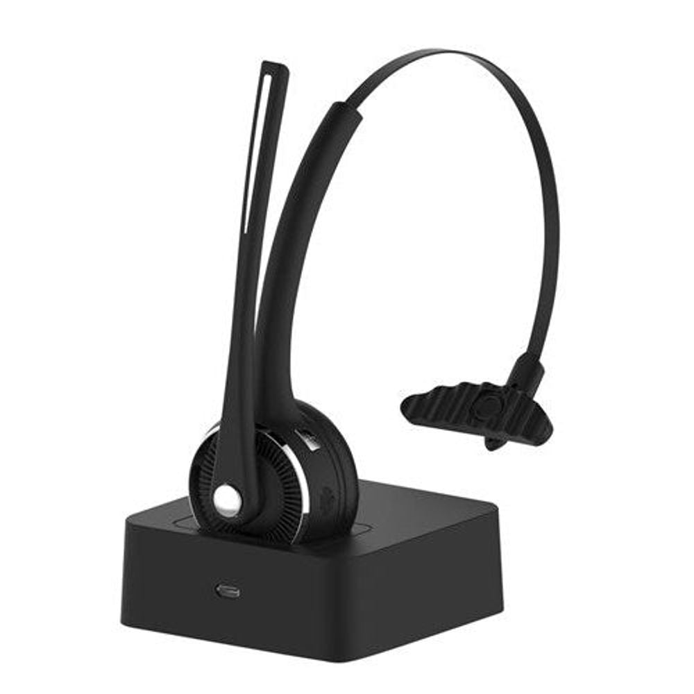 AA2180 - Digitech Rechargeable Bluetooth 5.0 Headset with Charging Cradle