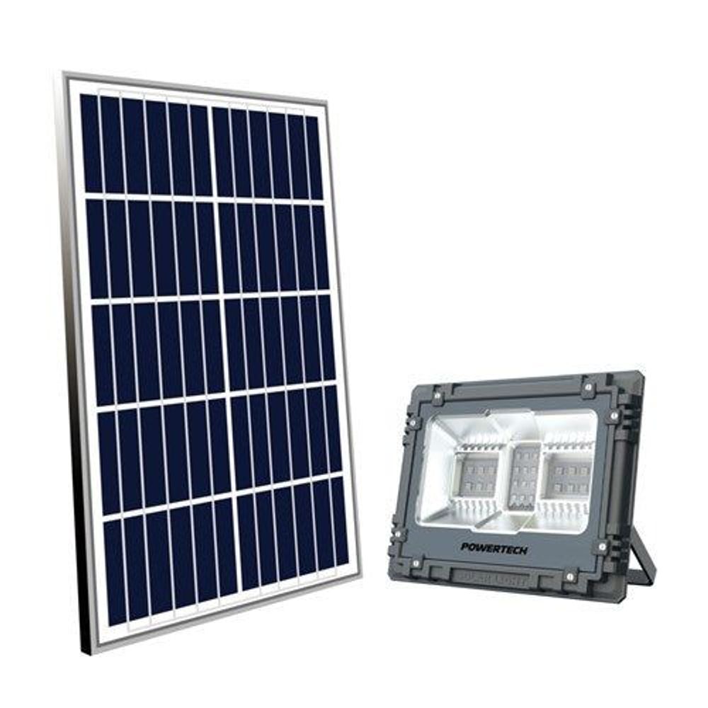 SL4110 - 60W Solar Rechargeable RGB LED Flood Light