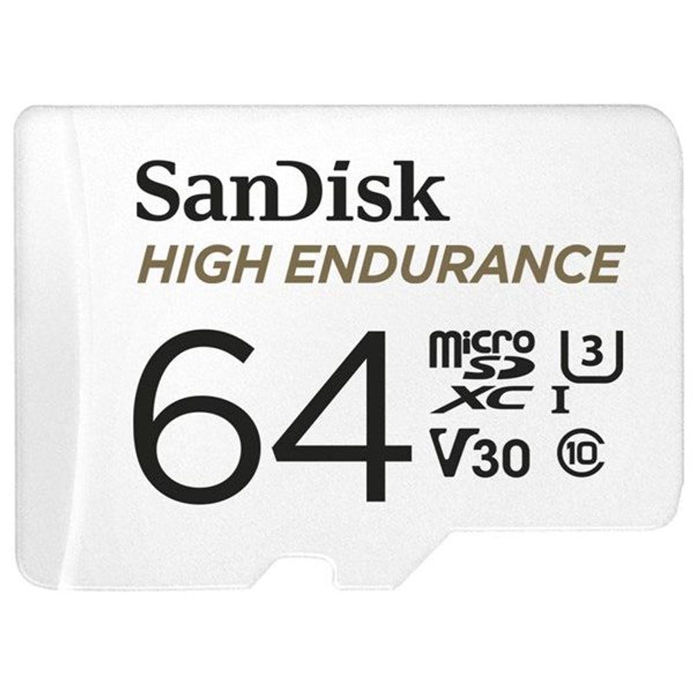 SDSQQNR-064G-GN6IA - Sandisk 64GB High Endurance microSDXC Card