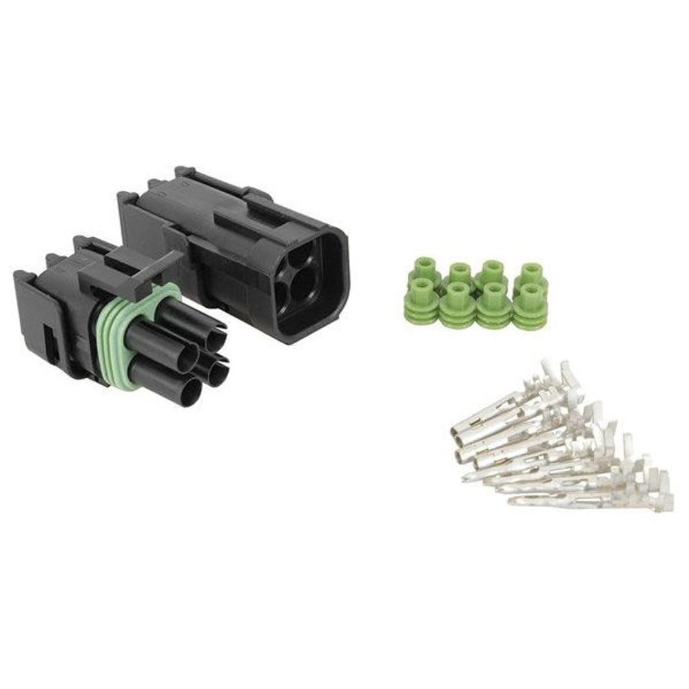 PP2164 - Automotive Waterproof FS Plug and Socket Set - 4 way