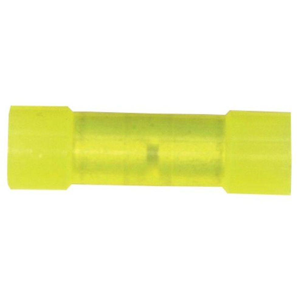 PT4728 - Butt Connector - Yellow - Pack of 100 Butt Connector - Yellow - Pack of 100