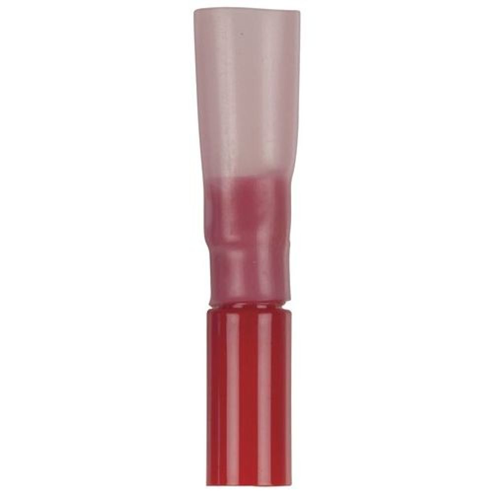 PT4802 - 4mm Bullet Female - Red - Packet of 8 - Self Sealing Quick Connectors