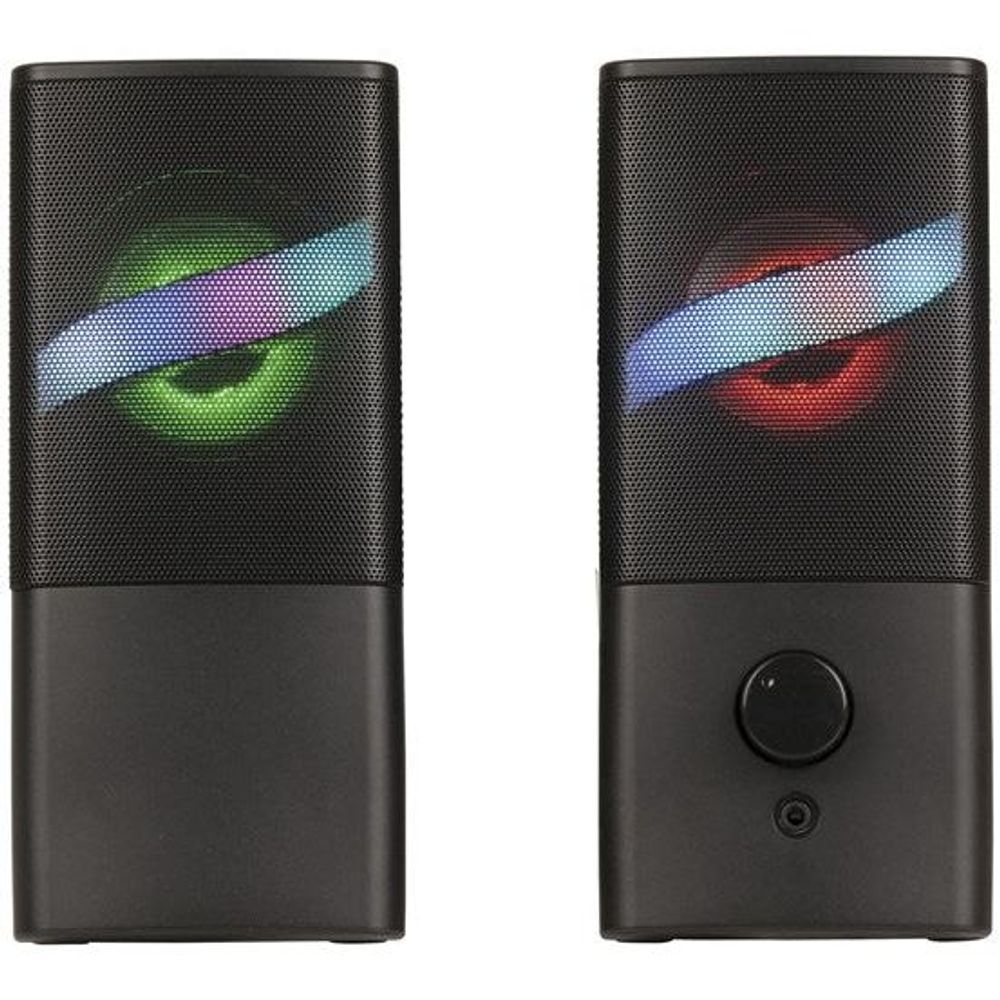 XC5171 - 2CH Powered PC Stereo Speakers with RGB Lights