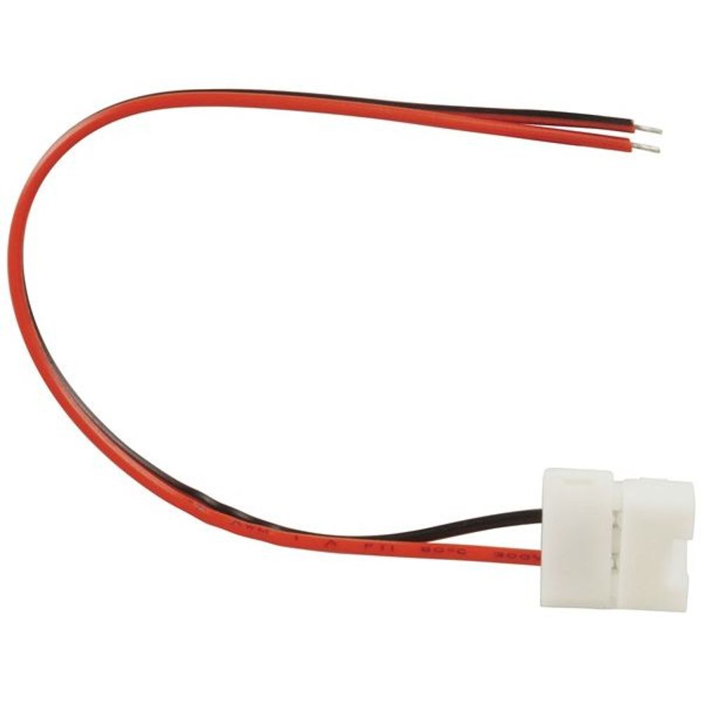 ZD0642 - 2 Pin LED Strip Connector to Bare Wire Lead
