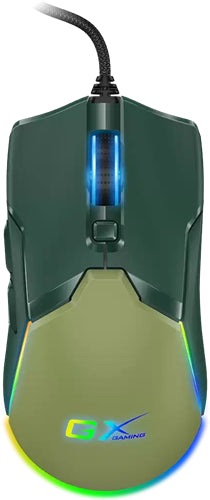 Genius Scorpion M700 Wired Gaming Mouse - Army Green