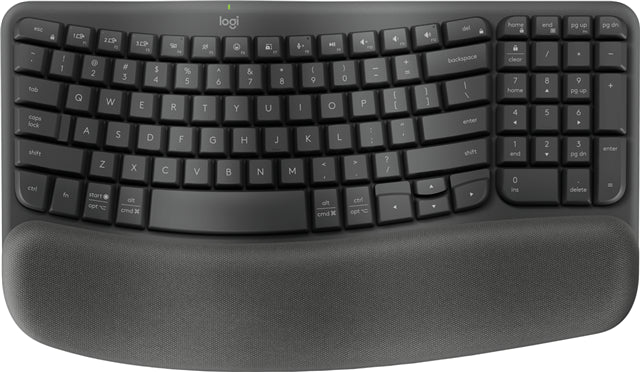 Logitech Wave Keys Wireless Ergonomic Keyboard Business
