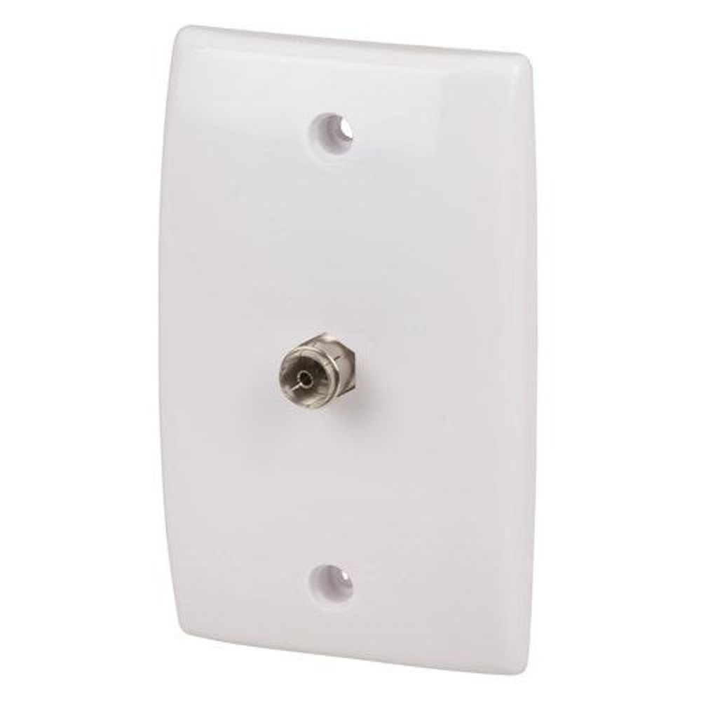 LT3065 - Flushmount 75 Ohm TV Wall Socket with F-Rear Connection