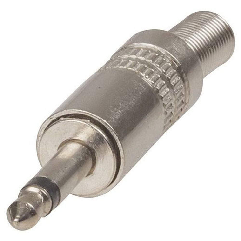PP0116 - 3.5mm Metal Mini Plug with Spring