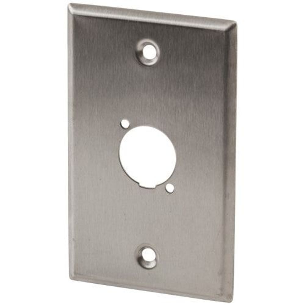 PS0551 - Stainless Steel Wall Plate XLR/Cannon
