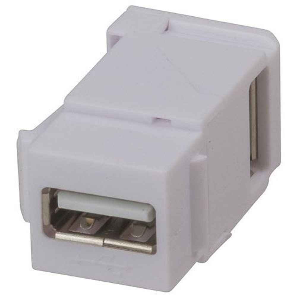 PS0795 - Right Angle USB 2.0 Socket Keystone Insert