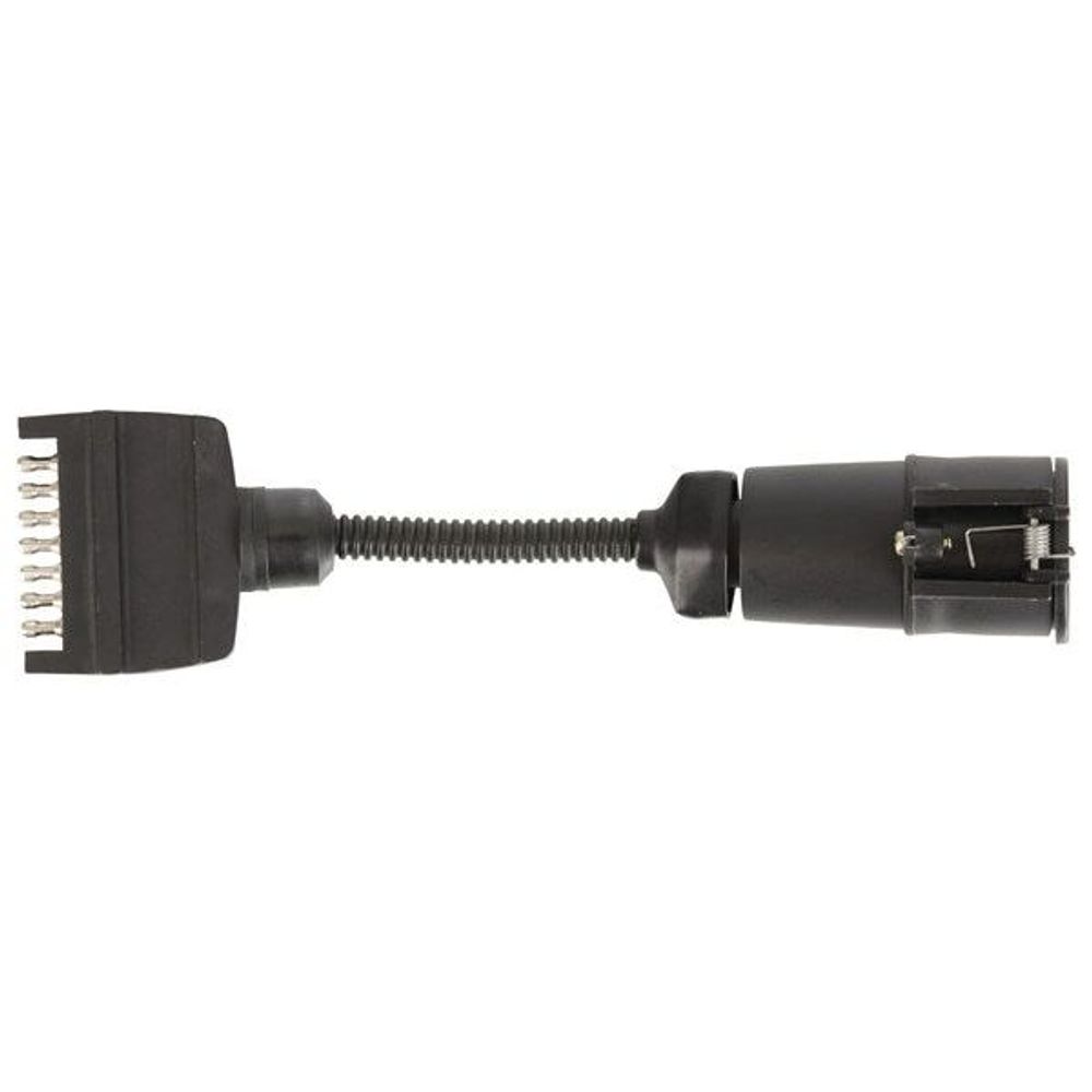 PA2061 - Trailer Adaptor - 7 Pin Flat Plug to 7 Pin Large Round Socket