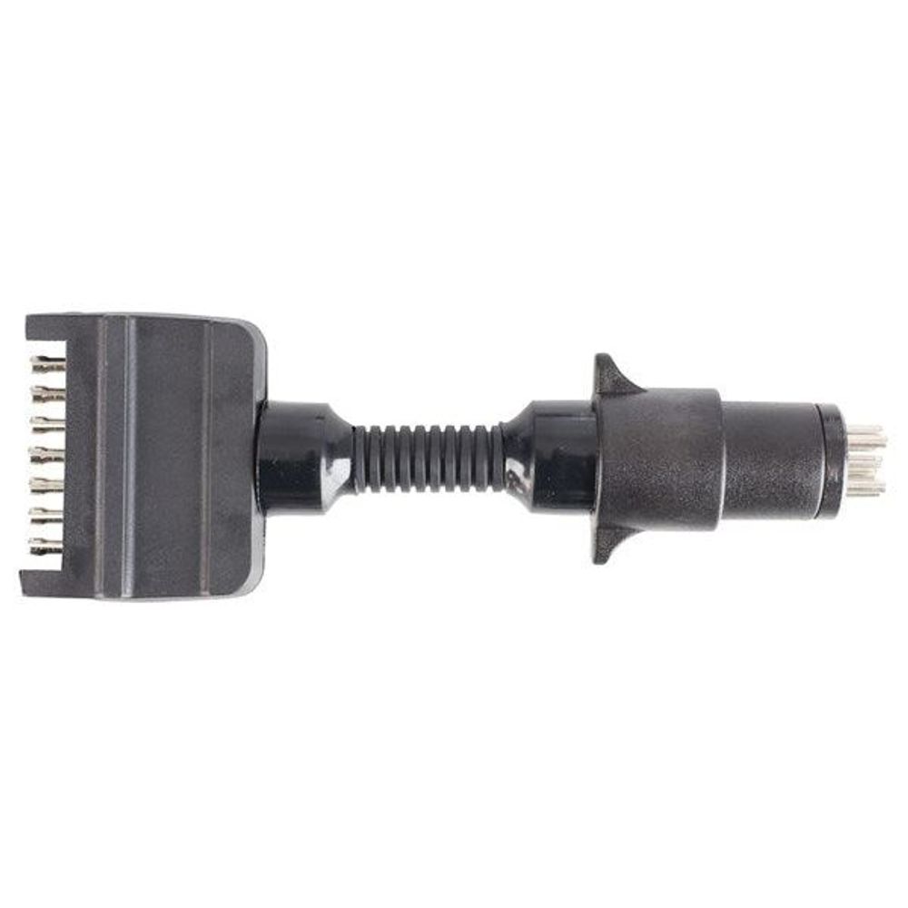 PA2062 - Trailer Adaptor - 7 Pin Flat Plug to 7 Pin Small Round Socket