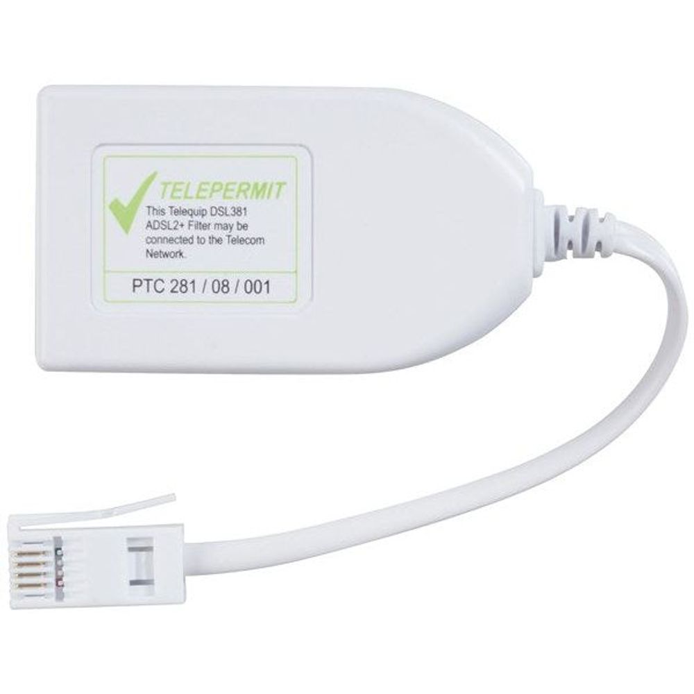 YT7152 - ADSL Line Splitter/Filter with Cable to Suit NZ
