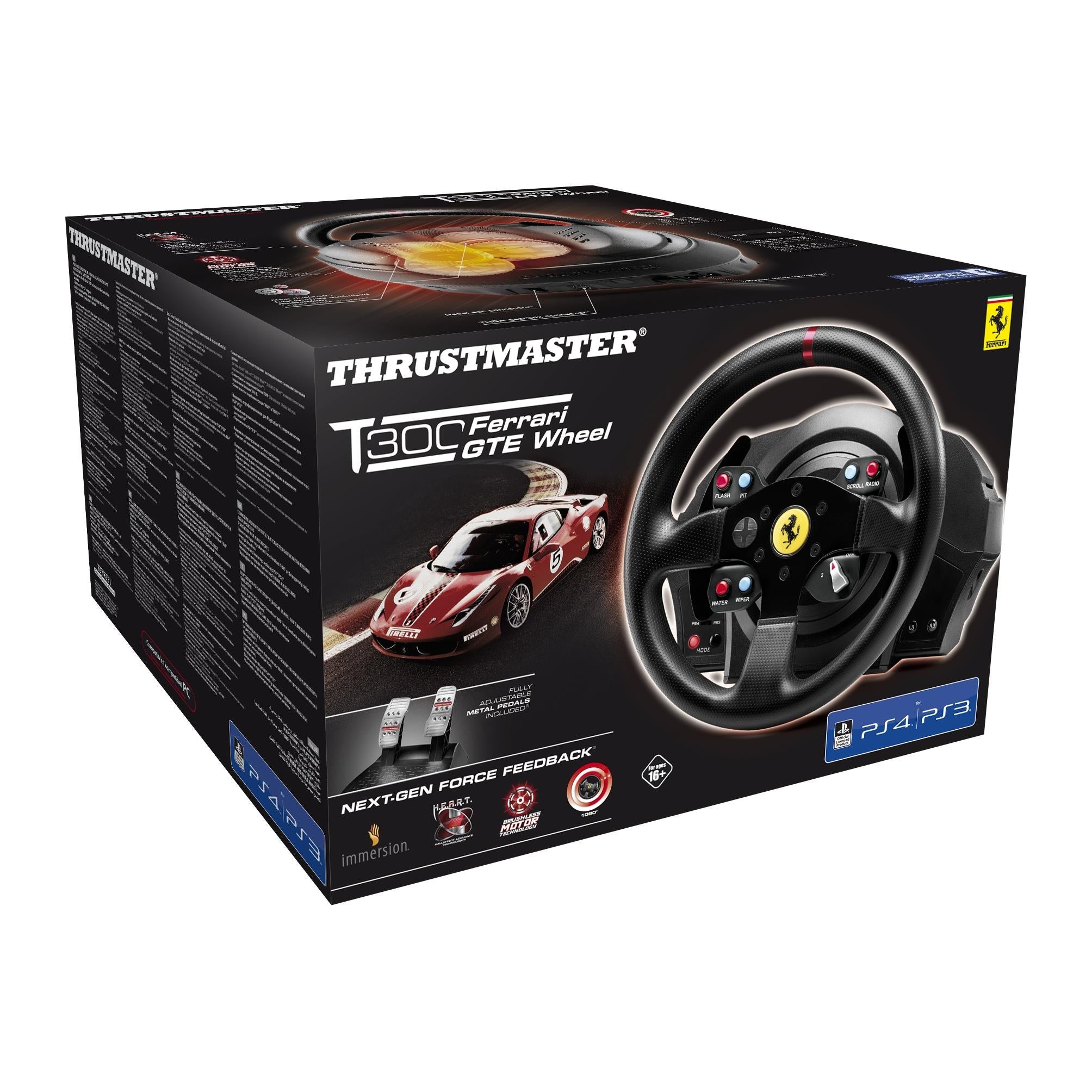 Thrustmaster T300 Ferrari GTE Racing Wheel
