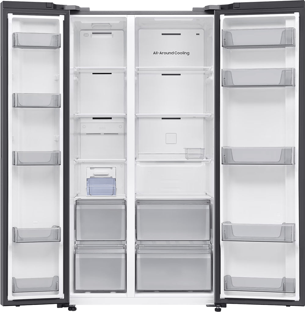 Samsung Refrigerator/Freezer 655L Side by Side Silver