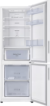 Samsung Refrigerator/Freezer 310L Bottom Mount - White