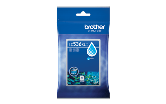 Brother LC536XLC Cyan Ink Cartridge