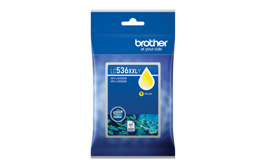 Brother LC536XXLY Yellow Ink Cartridge
