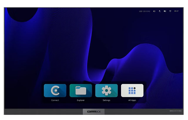 CommBox LED Board Gen2 138" 16:9 Impact Resistant 1.5mm Pixel Pitch