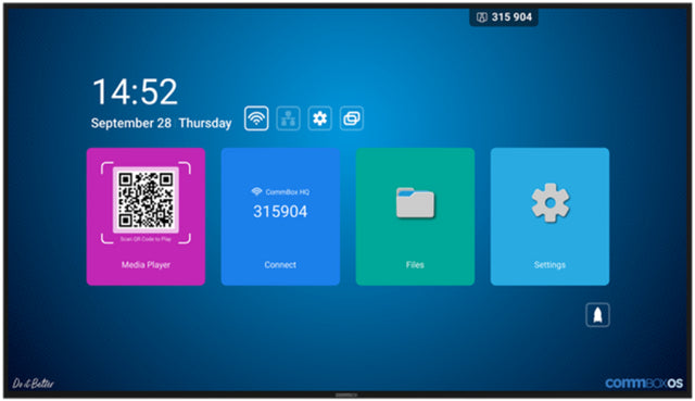 CommBox 75" 4k Intelligent Gen2 Commercial Display