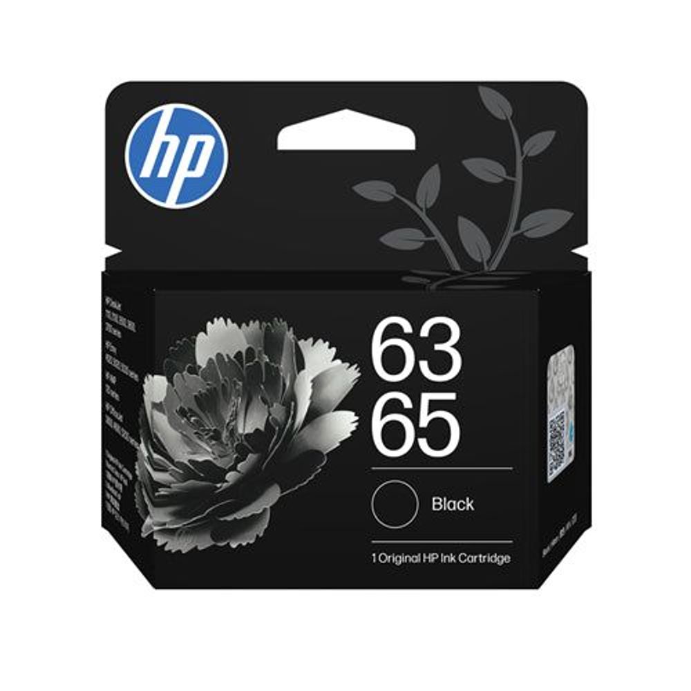 HP 63/65 Black Original Ink Cartridge for HP Printers