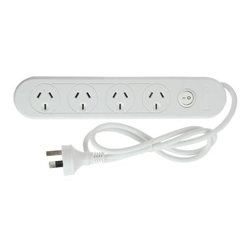 Pudney Power Board with Overload Protection (4-outlet)