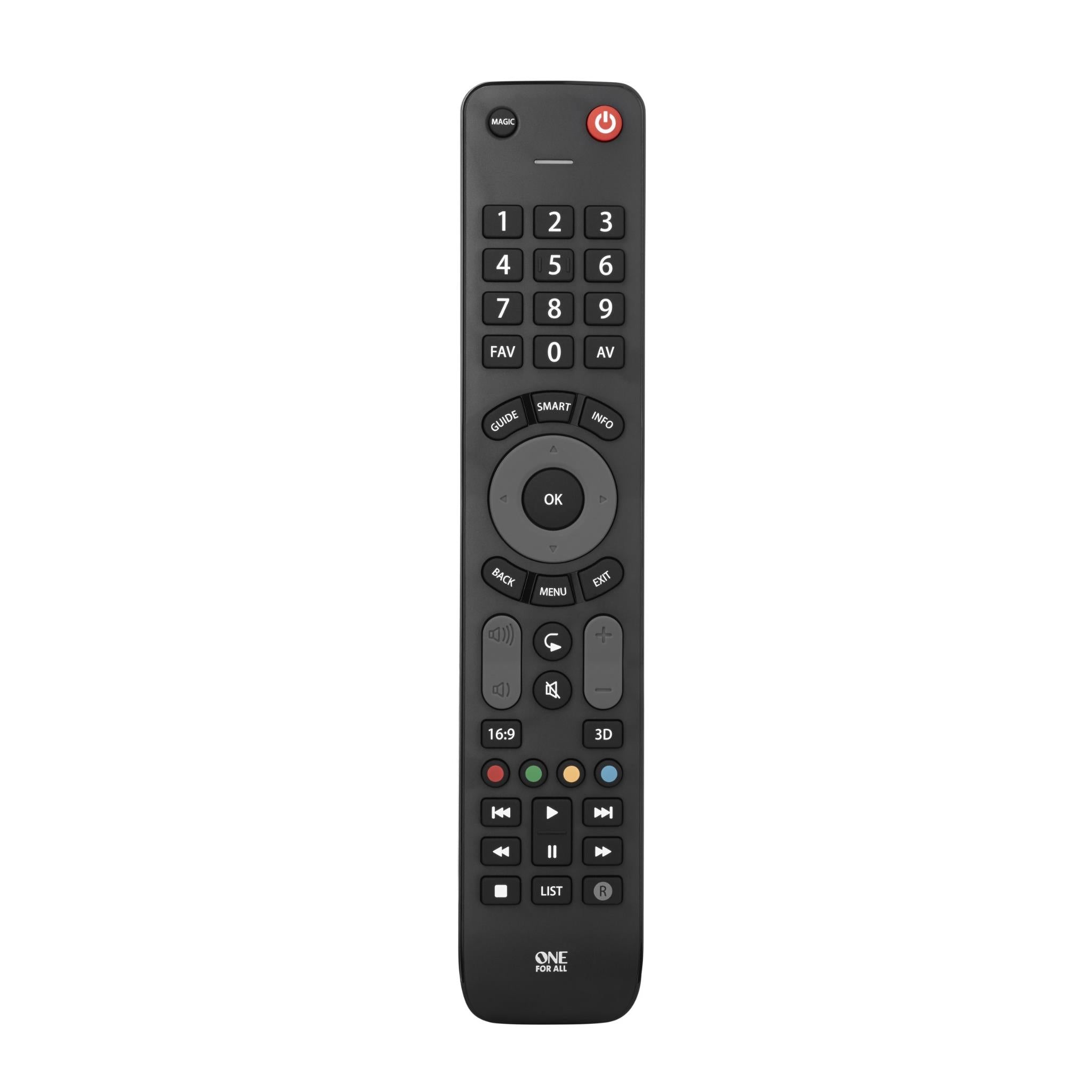 One For All Evolve TV Universal TV Remote