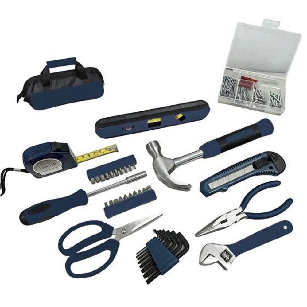 TD2900 - 131 Piece Tool Bag Kit Blue/Black