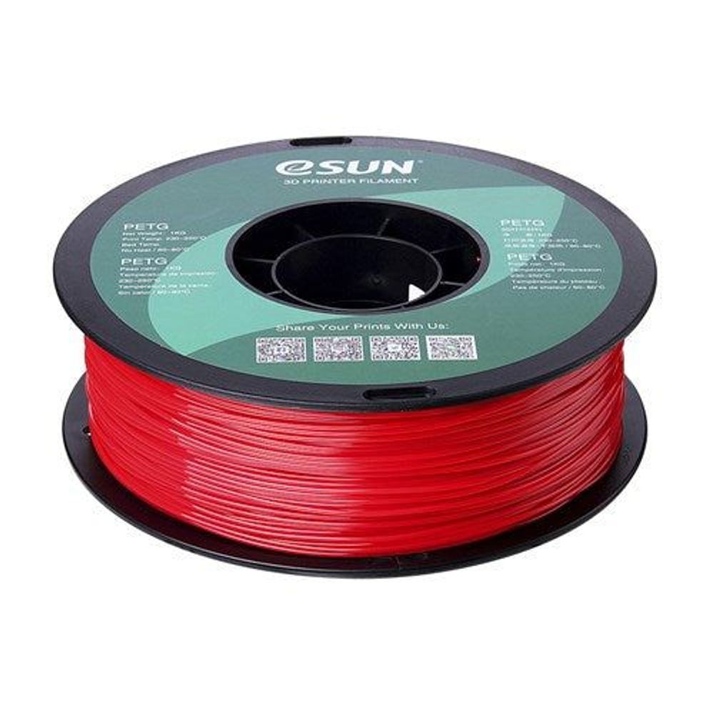 TL4471 - eSUN Red PETG Filament 1kg 1.75mm